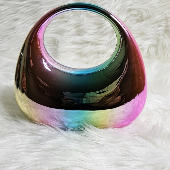 Rainbow Evening Clutch Bag.